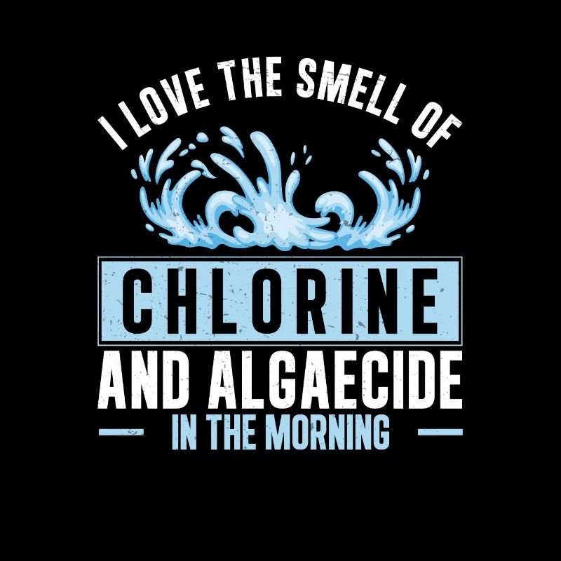 Odeur de chlore et d'algicide dans la piscine