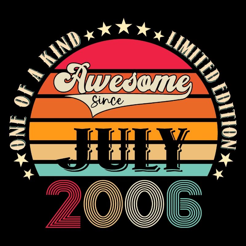 Awesome since Juli 2006 16. Geburtstag Herren Fun