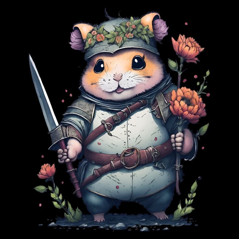 Hamster-Samurai: Ninja Hamster-Held