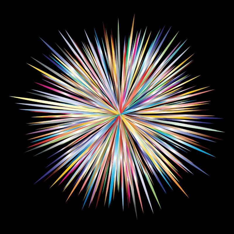 Couleurx explosion colorée cadeau idée cadeau