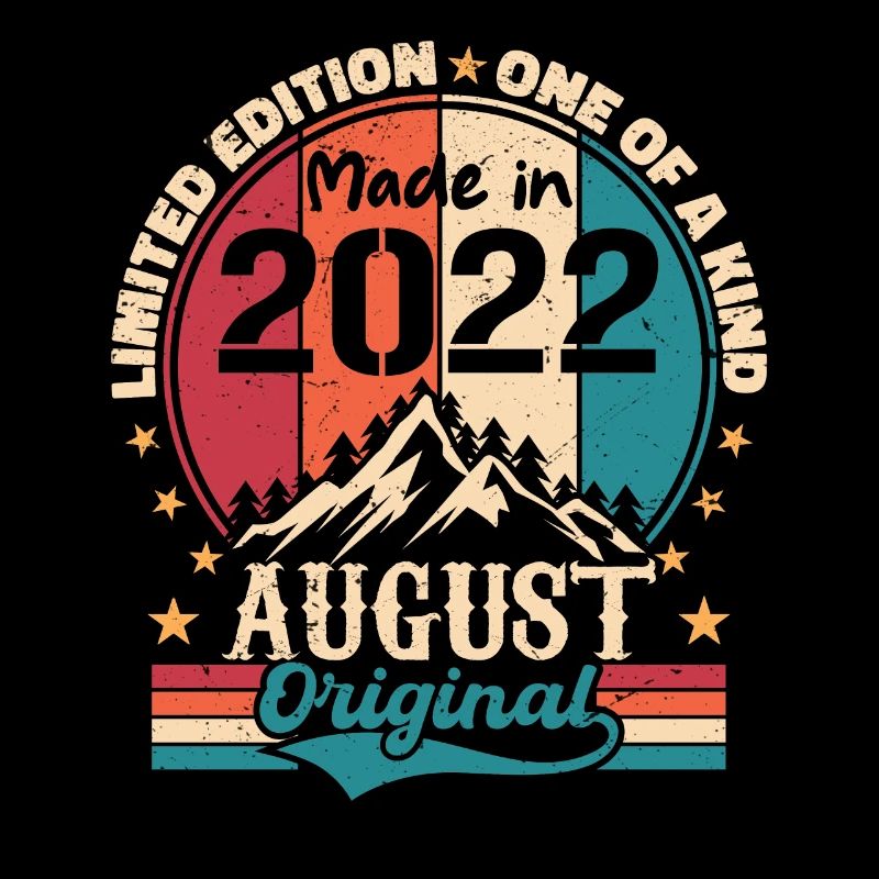 August 2022 | August 2022 Geburtstag Perfekt gealtert