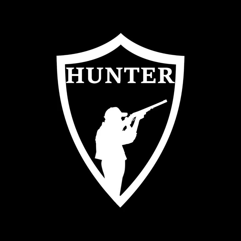 Hunter Abzeichen Jäger Jagd Hobby Freizeit