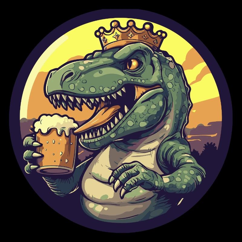 Dinosaurier T-Rex Bier