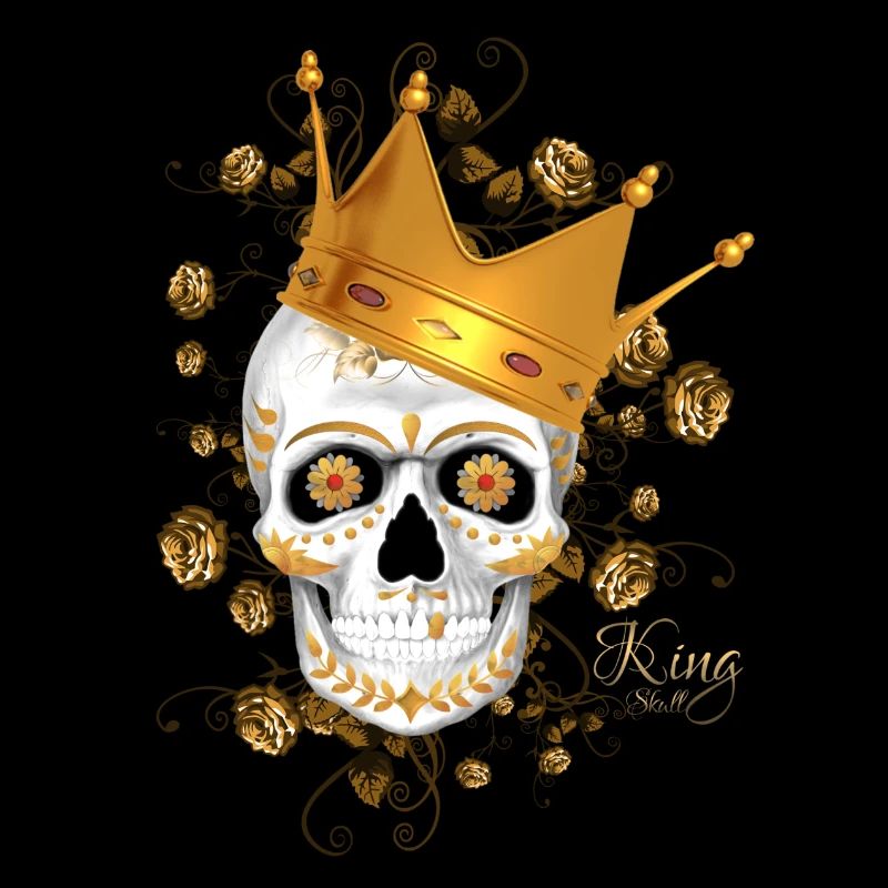 Man sugar skull Cinco de Mayo Sugar Skull King