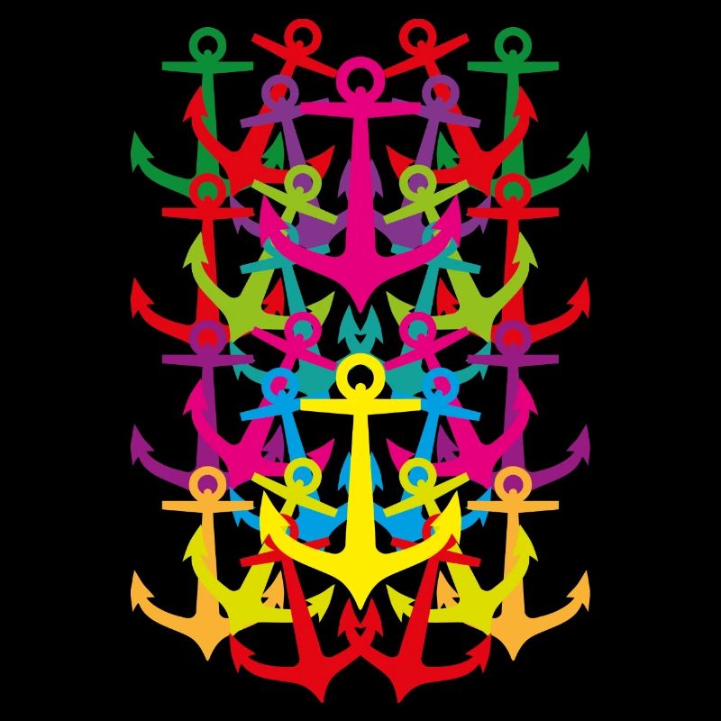 01 Muster Anker Pop Art