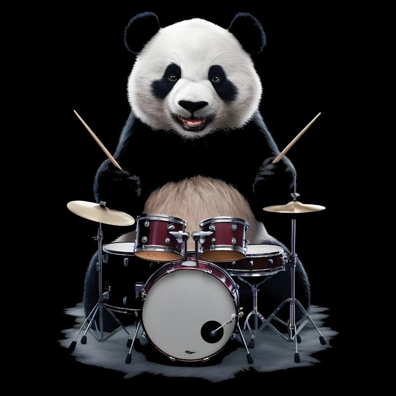 Panda Schlagzeug