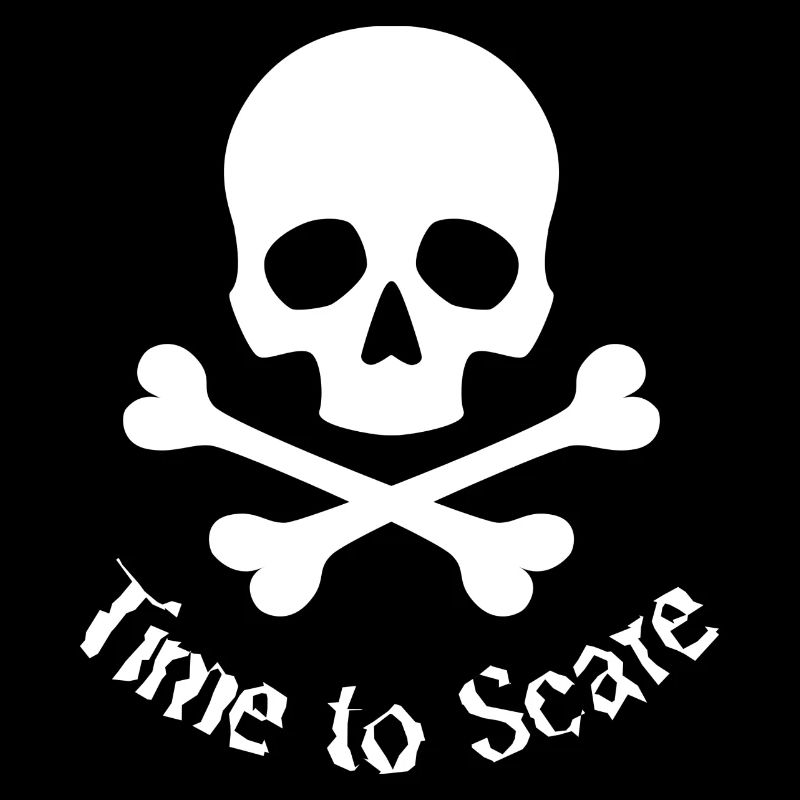 Il est temps d’effrayer Skullhead Design