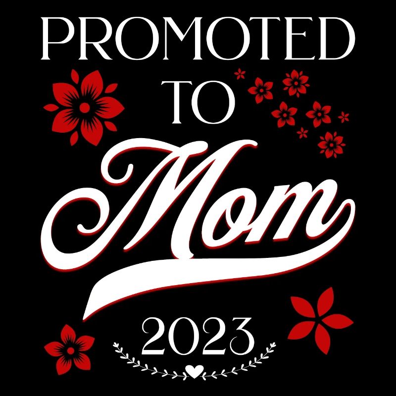 Befördert zur Mama 2023 Mit Kirschblüten