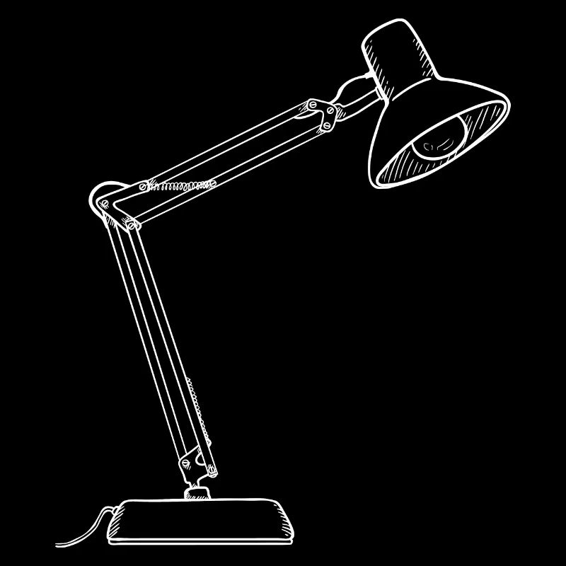 Desk Lamp Drawing