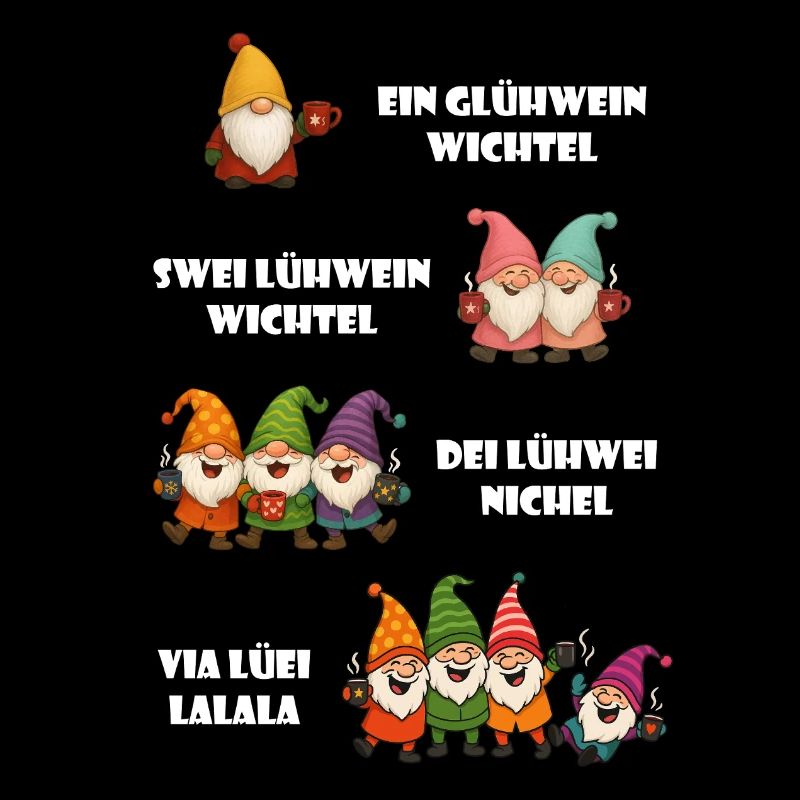 Drôle Gnome Vin Chaud Cadeau de Noël
