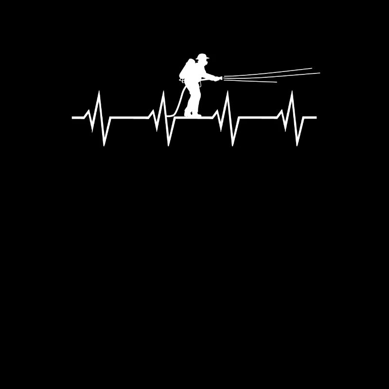 Firefighter Heartbeat Fire Brigade Firefighter ECG
