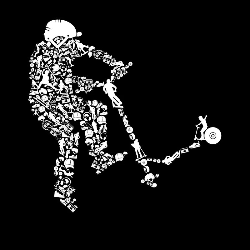 Scooter Roller Stunt Tretroller Geschenk
