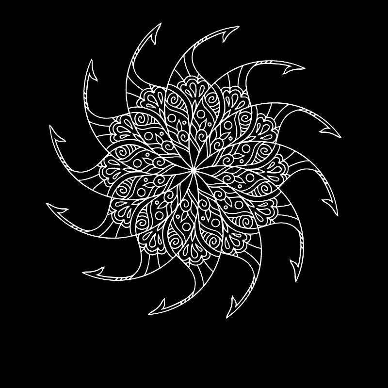 Rotating Mandala