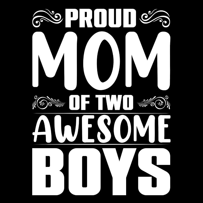 Mama Von Zwei Jungs Mutter Muttertag