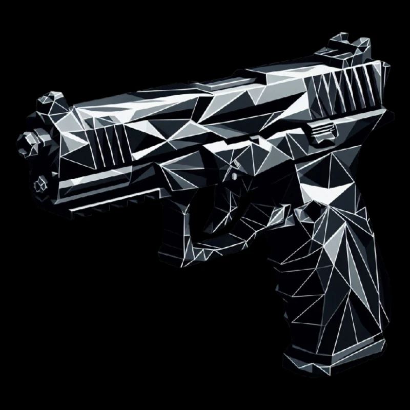 Pistole / Waffe Polygon