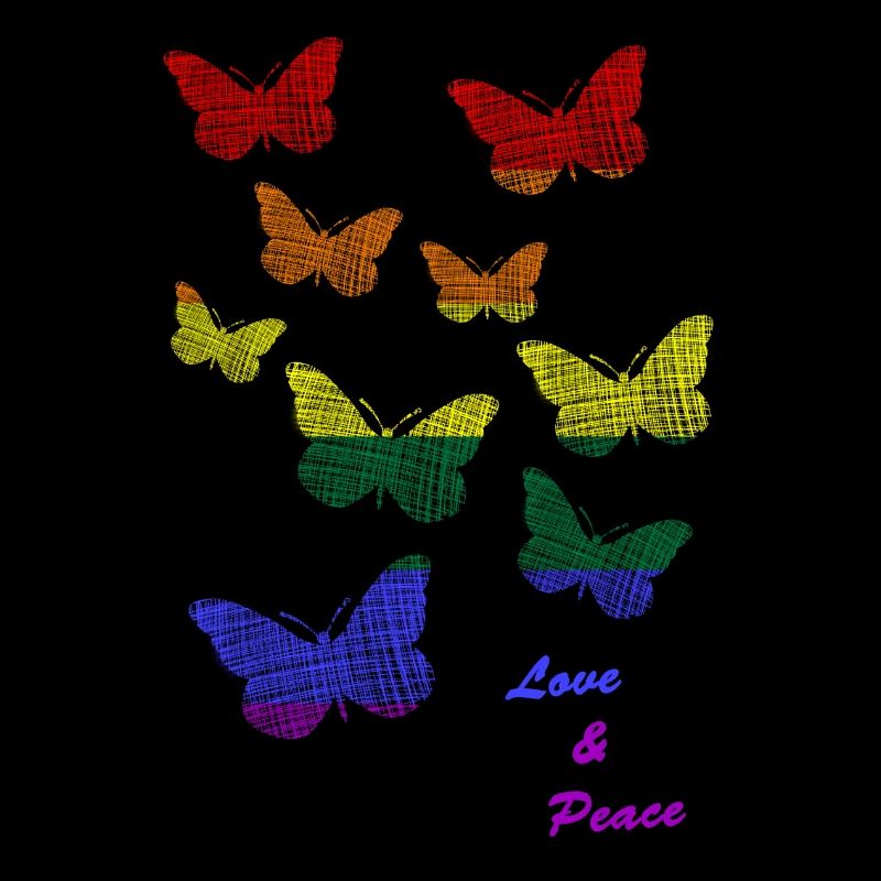 butterflys lgbtq pride