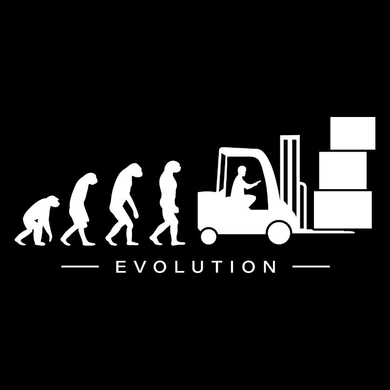 Lagerist Gabelstaplerfahrer Lager Evolution