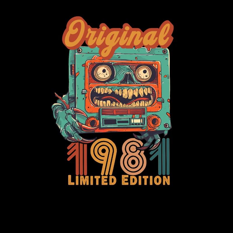 Édition limitée 1981 Cassette Vintage anniversaire