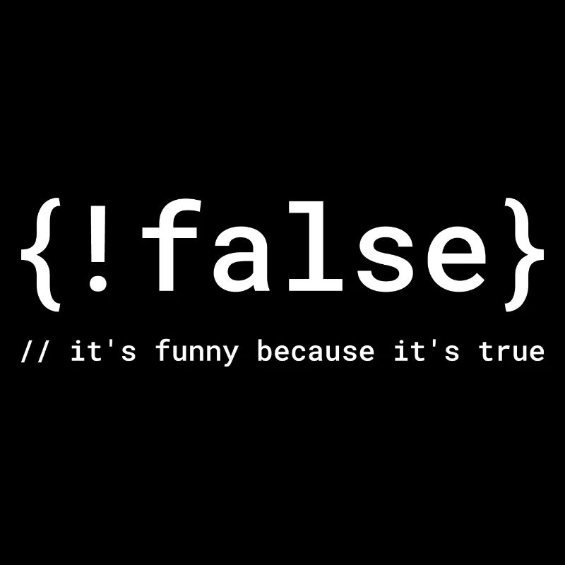 Code Humor Tee: Der logische Witz