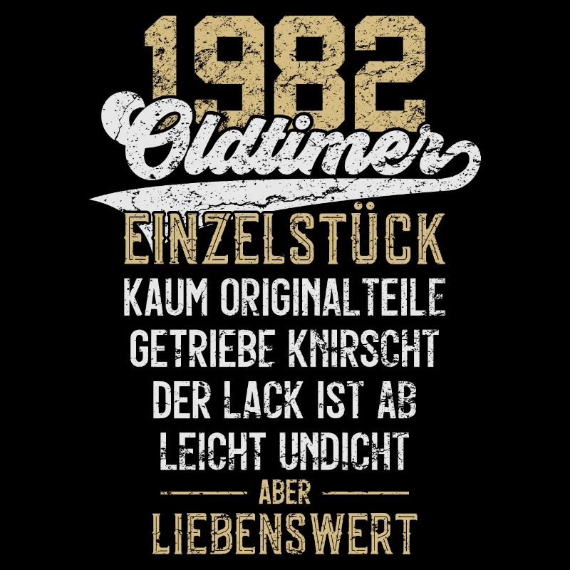 LUSTIG 44. GEBURTSTAG OLDTIMER 1982 EINZELSTÜCK