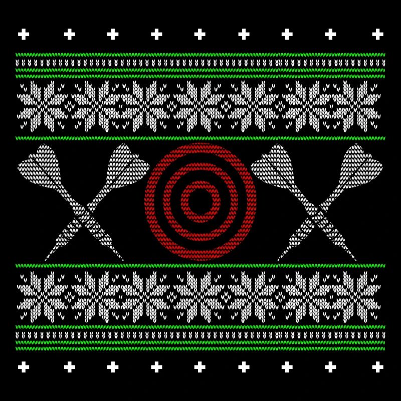 Darts ugly pullover xmas geschenk dart sport