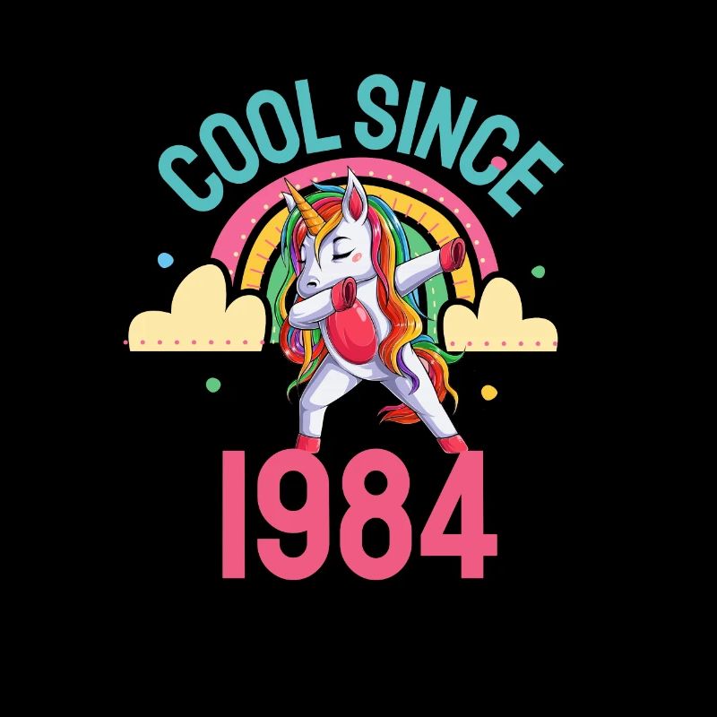 Cool seit 1984 Dabbing Einhorn 38. Geburtstag