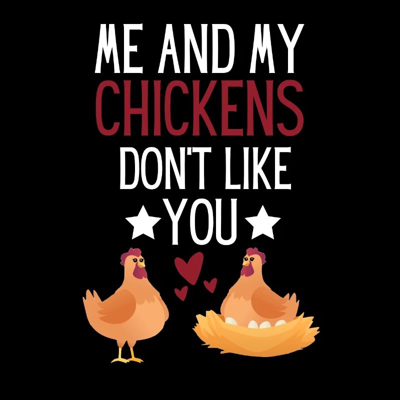 Tierliebhaber Bauernhof Tier Bauer Geschenk Huhn