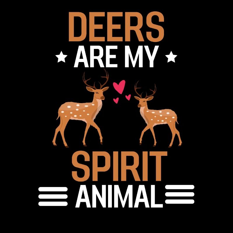 Waldbewohner Rotwild Wald Tier Geschenk Hirsch