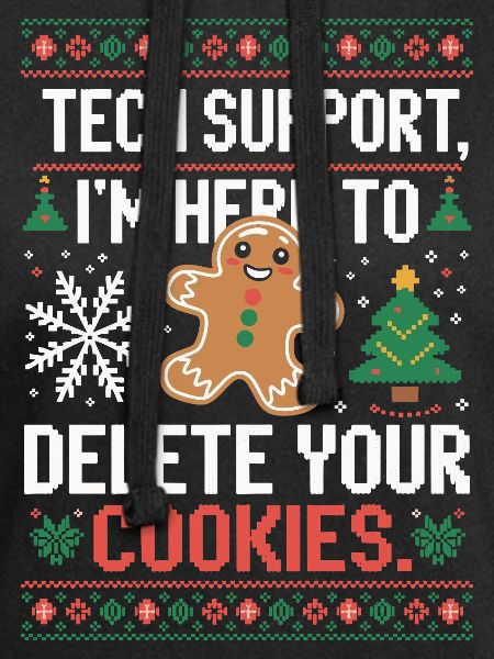 Tech Support Cookie Saying