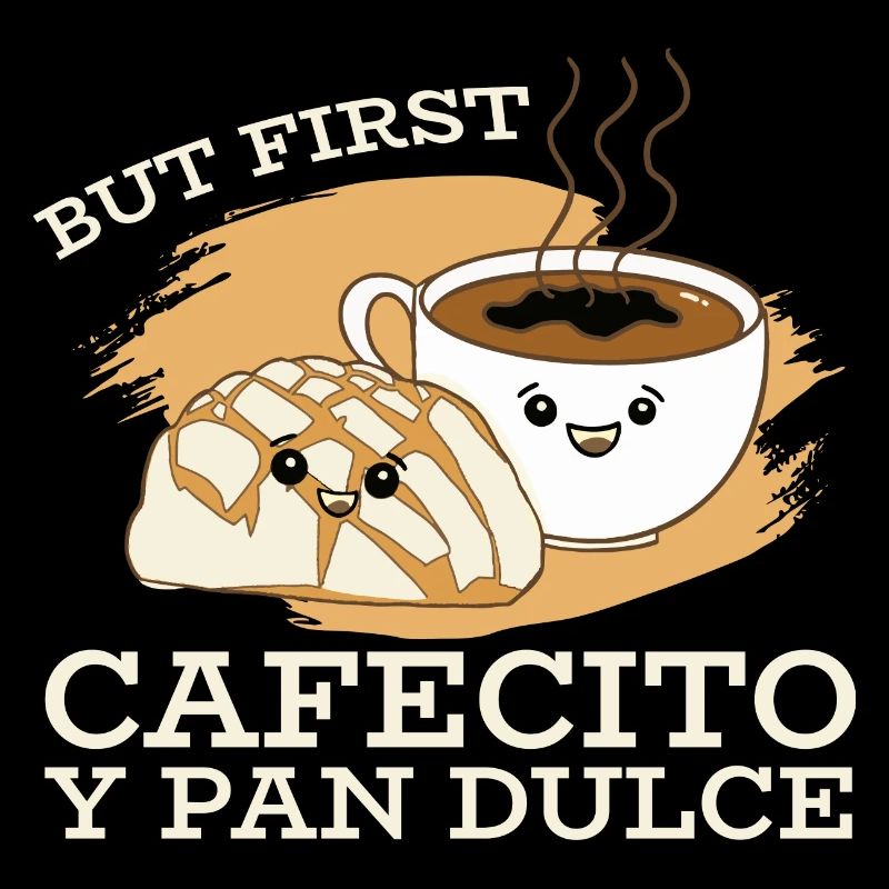 Cafecito Lover Drinking Cafecito Mix Cuban Coffee