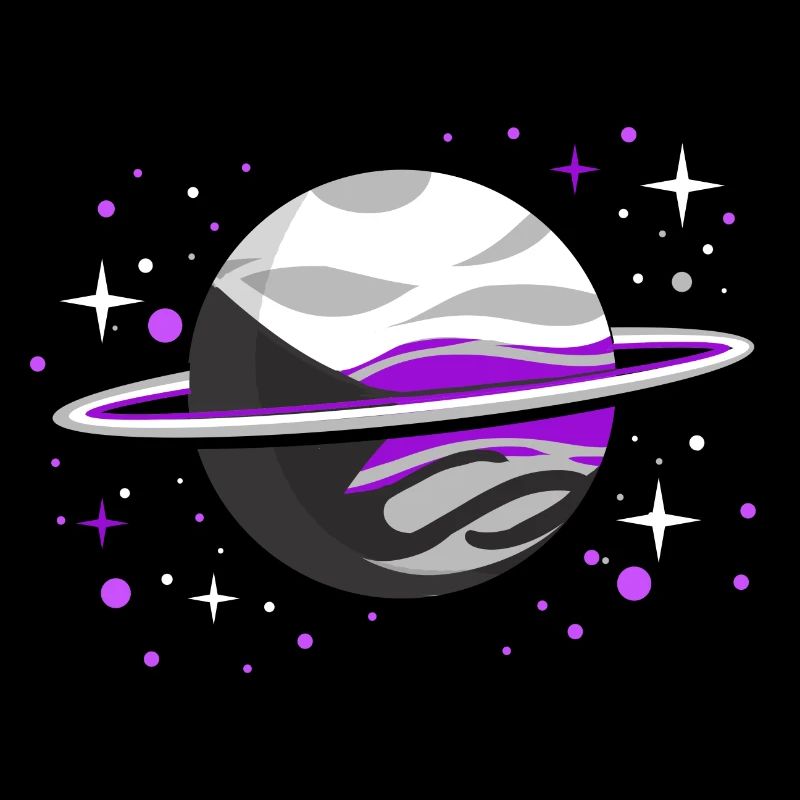 Demisexual Space Planet Demisexual Pride