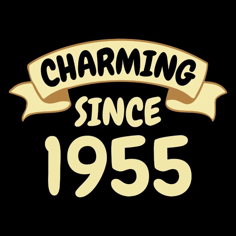 68. Geburtstag Geschenk Charmant seit 1955