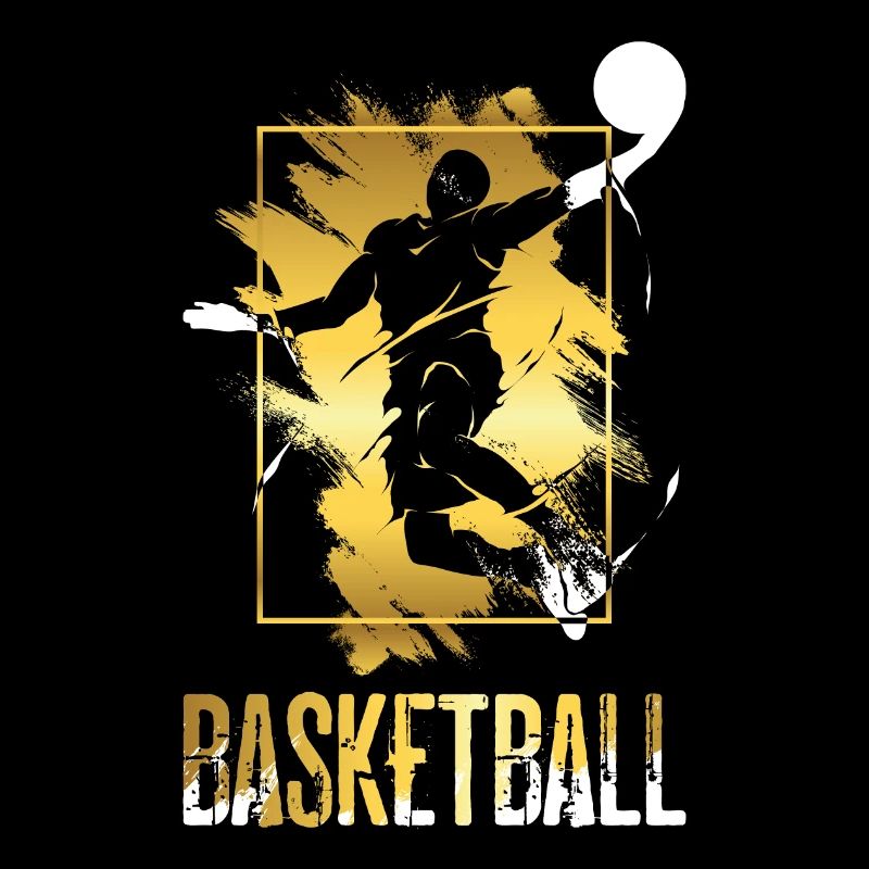 Basketteur Basketteur Dunking Gold Splash