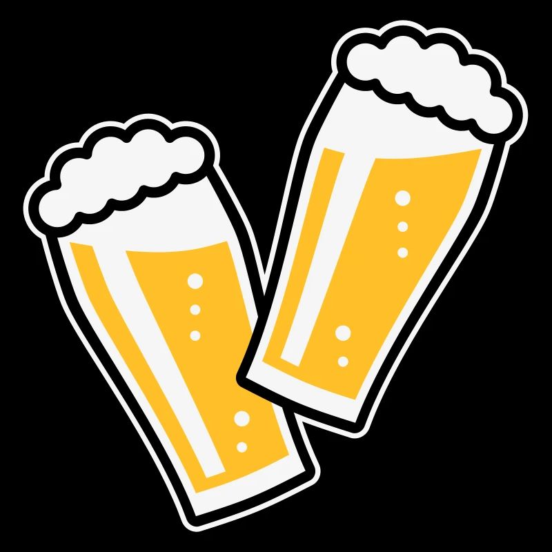 2 Biergläser Stoßen An (Bier / Willibecher / 3C)