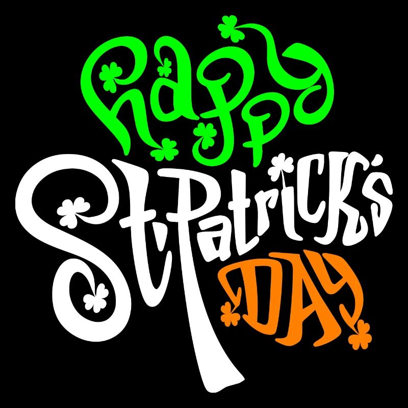 trèfle Saint Patrick design unique Saint Patrick