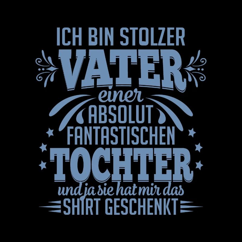 Stolzer Vater einer fantastischen Tochter