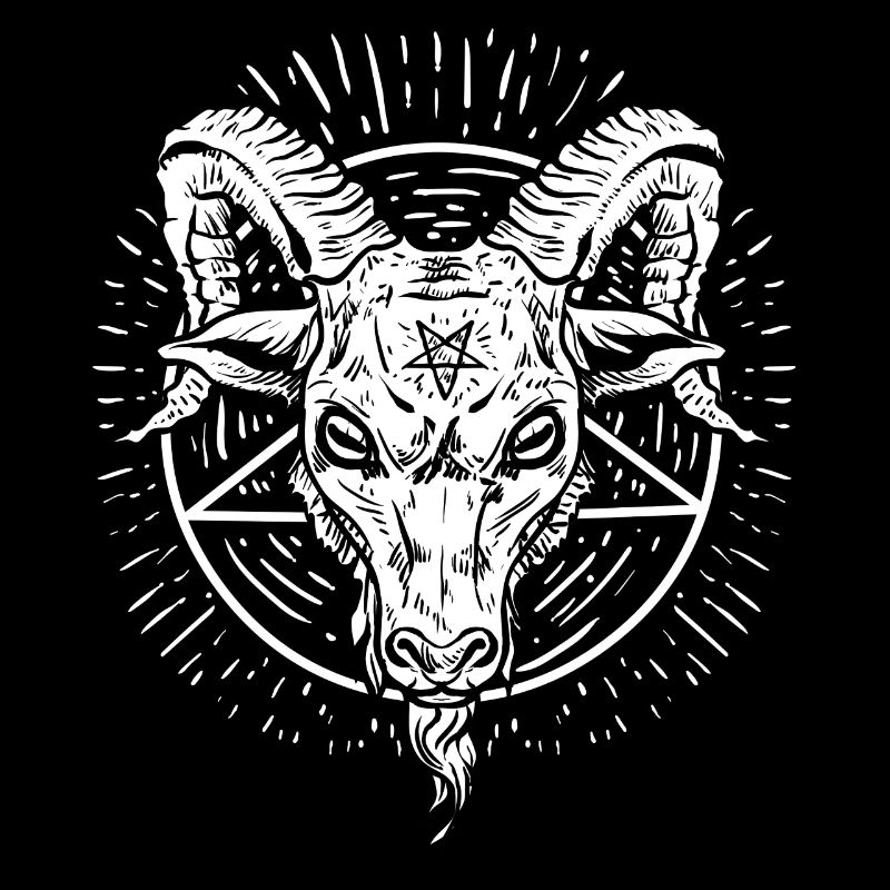 Baphomet Pentagram Geschenk für einen
