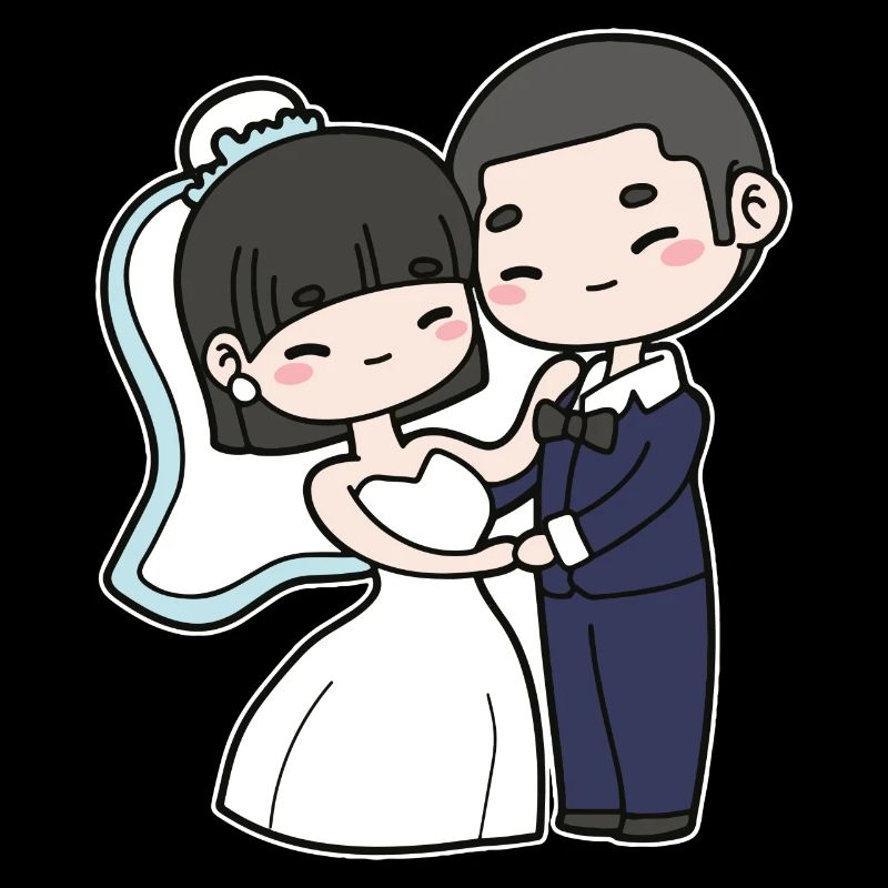 Wedding couple