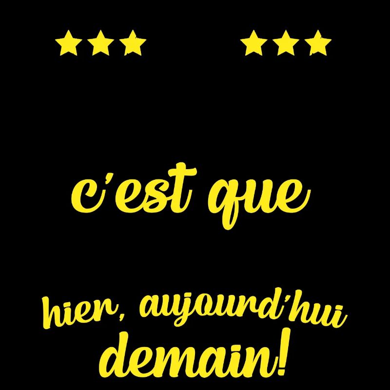 Le pt'it jaune c'est que 3 jours par semaine apéro