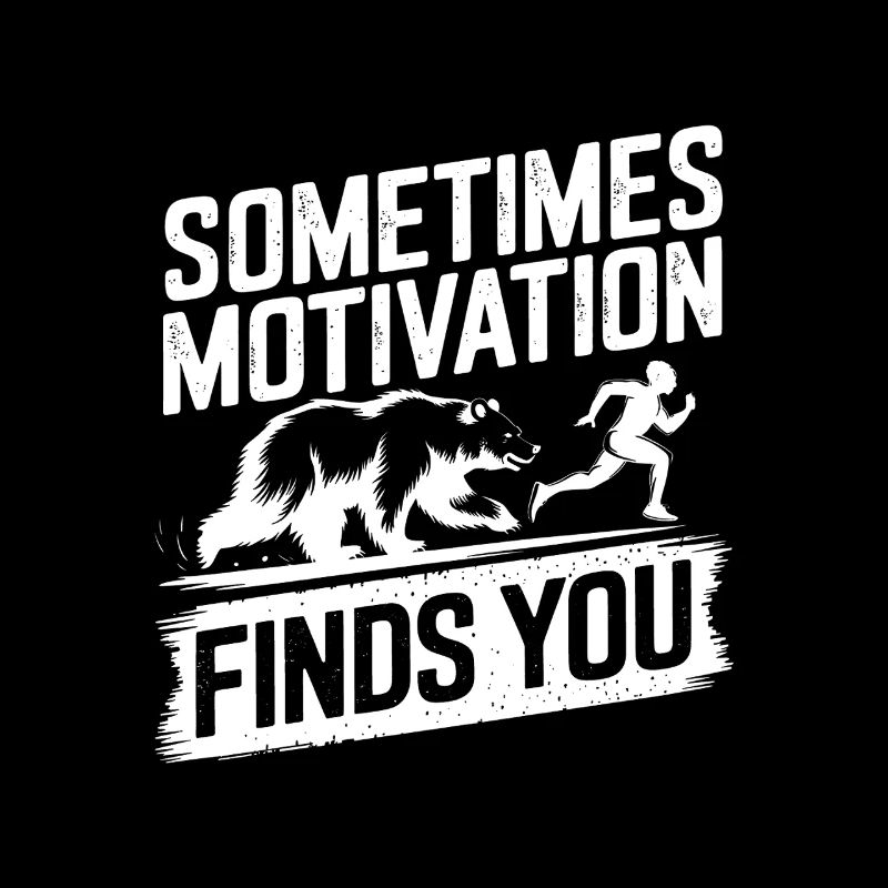 Parfois, la motivation vous trouve ! Jogging de course
