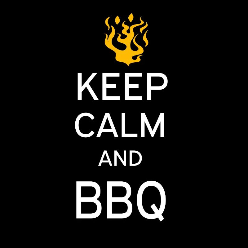 Barbecue barbecue BBQ coal Father's Day apron fire