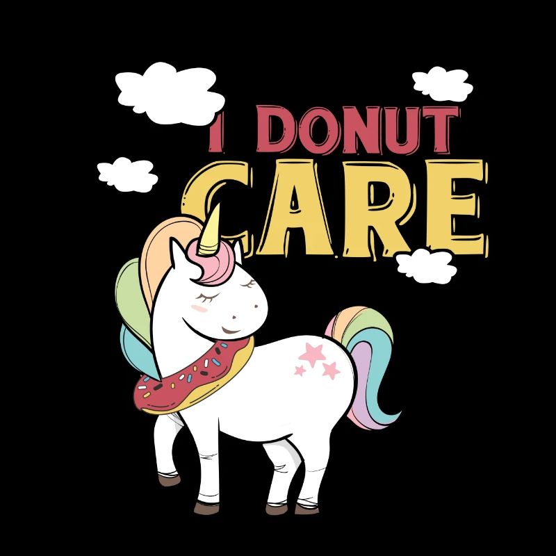Donut Einhorn Pony Regenbogen Geschenk