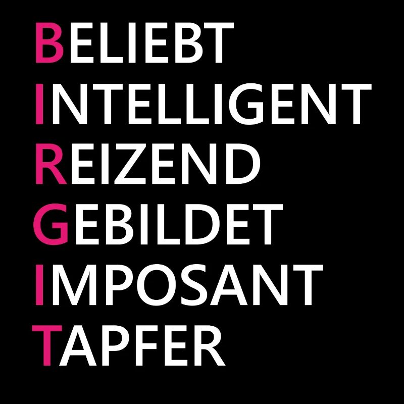 Birgit Name Geschenk