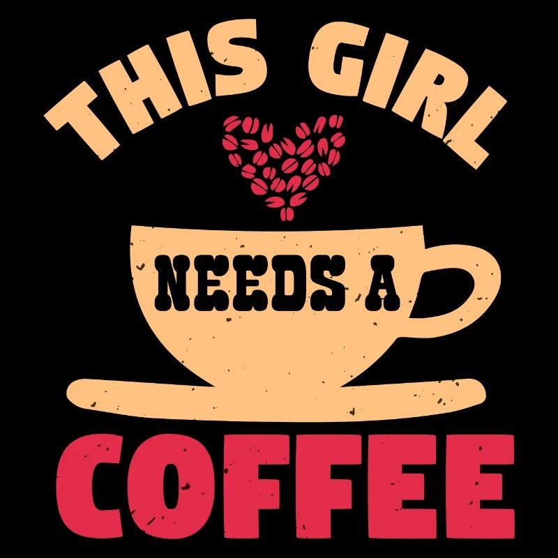 DIESES MÄDCHEN BRAUCHT EINEN KAFFEE