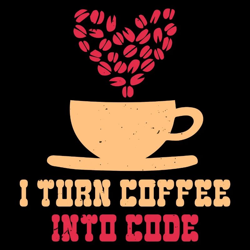 ICH VERWANDLE KAFFEE IN CODE LUSTIG