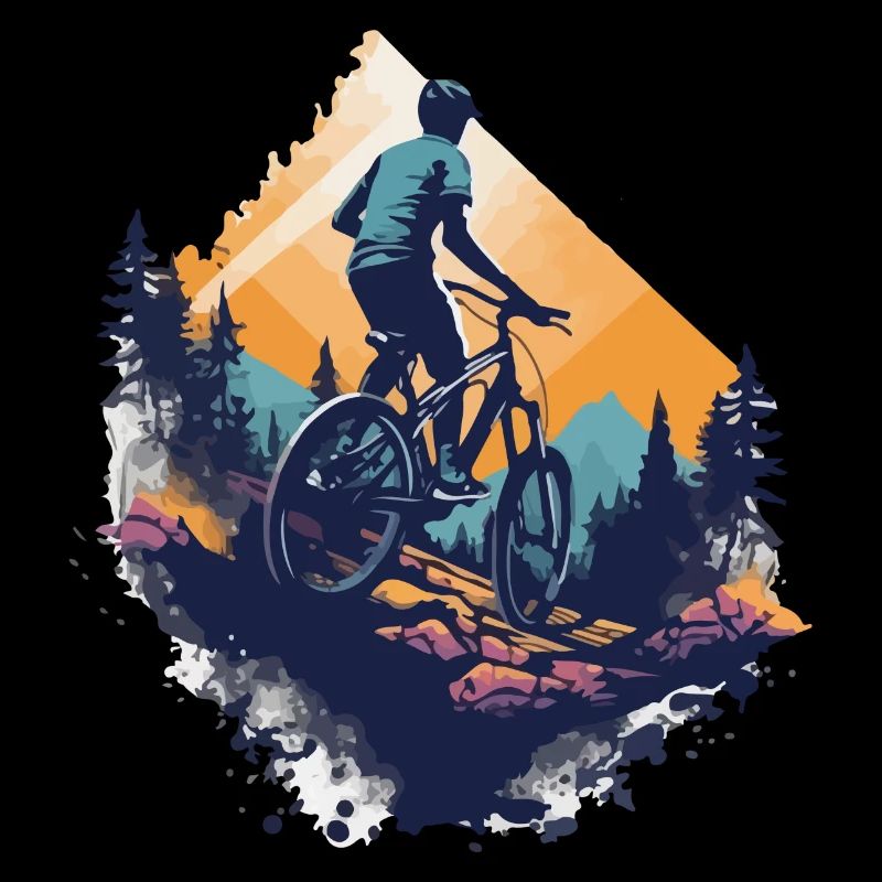 VTT en montagne