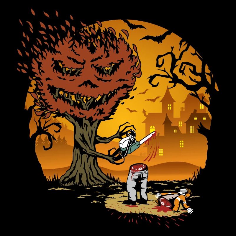Chainsaw Halloween - Horrorshirt