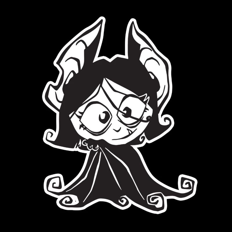 Vampir süßes Mädchen