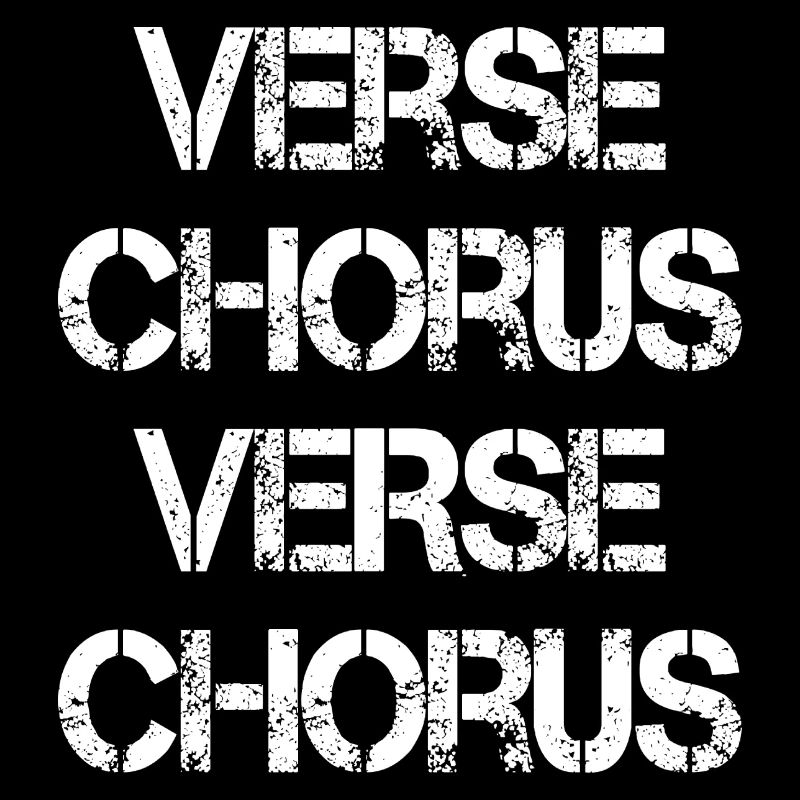 Versets refrain couplet refrain Structure de la chanson Musique