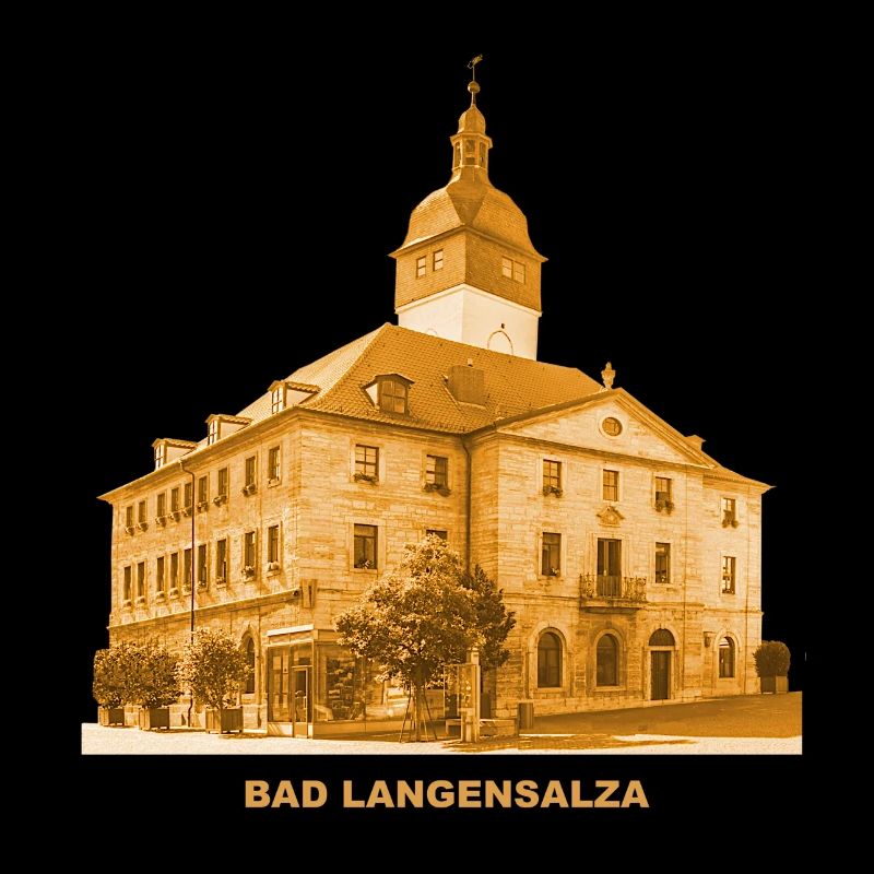 Bad Langensalza Town Hall Spa Town Unstrut Thuringia